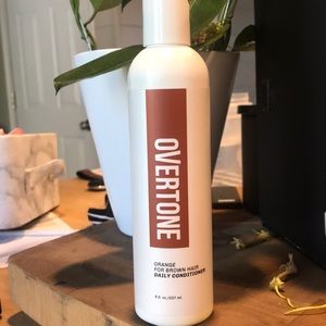 Overtone: orange for brown hair daily conditioner